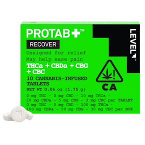 PROTAB+ RECOVER | 10-PACK | LEVEL