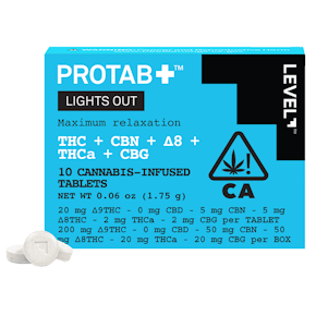 PROTAB+ LIGHTS OUT CBN | 10-PACK | LEVEL